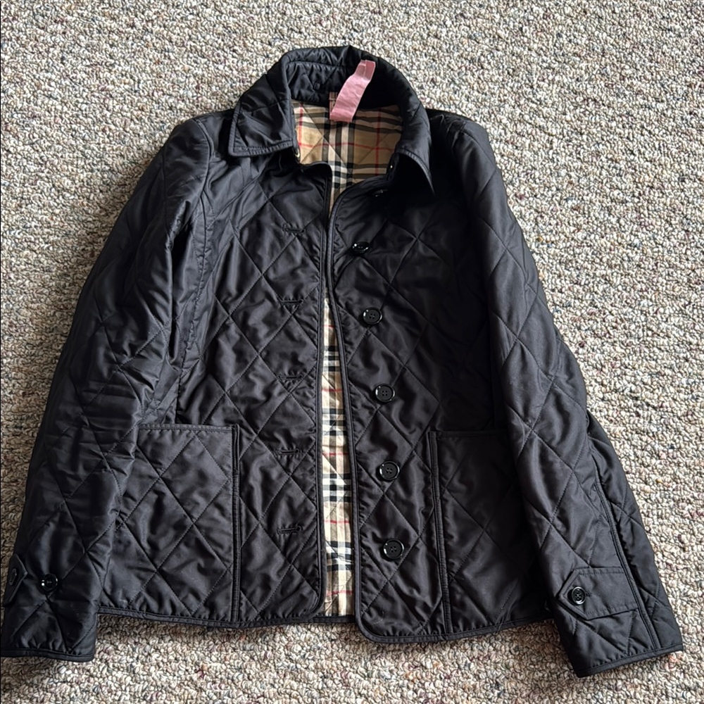 Black Quilted Jacket
